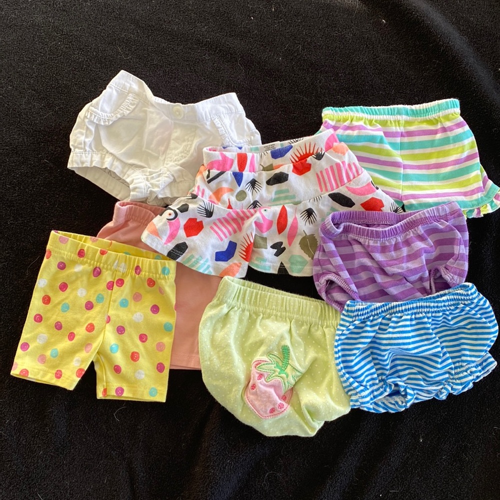 Newborn Shorts and Bloomers